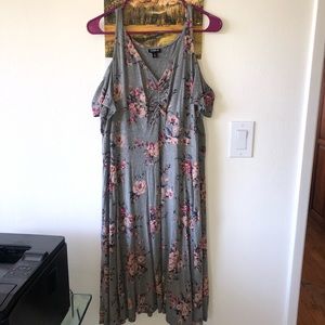 Torrid cold shoulder dress